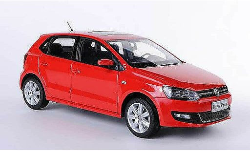 Volkswagen Polo Base 1/18 Paudi V rojo Asien-Version 2011 coche miniatura
