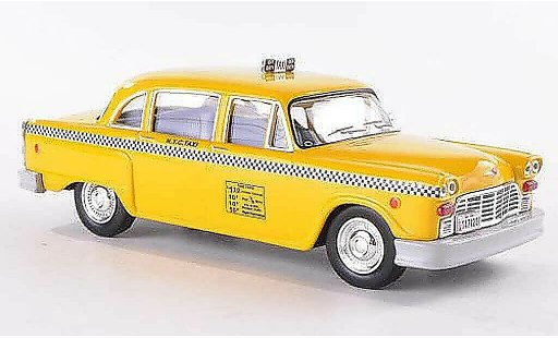 Checker Marathon taxi 1/43 WhiteBox Yellow Cab - New York City 1980 coche miniatura