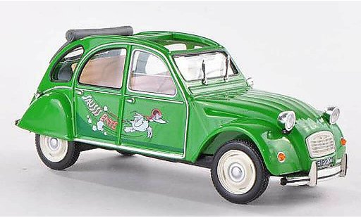 Citroen 2CV Berline 1/43 WhiteBox Sausss Ente 1987 coche miniatura