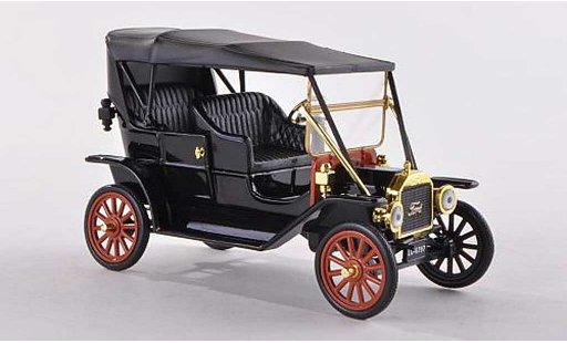 Ford Model T Touring 1/43 WhiteBox negro 1909 coche miniatura