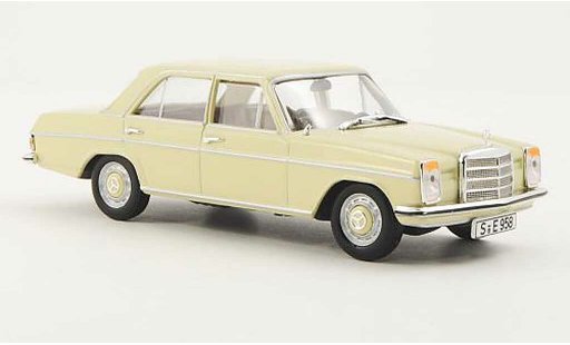 Mercedes 280 1968 1/43 WhiteBox (W115) beige coche miniatura