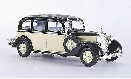 Mercedes 260 D 1/43 WhiteBox (W138) beige/negro 1936 coche miniatura