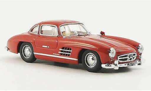 Mercedes 300 Base 1/43 WhiteBox (W198) rojo 1954 coche miniatura