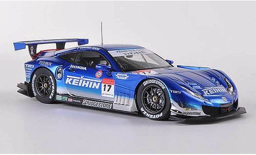 Honda HSV-010 Keihin 1/43 Ebbro No.17 T.Kaneishi / K.Tsukakoshi Super GT500 2012 coche miniatura