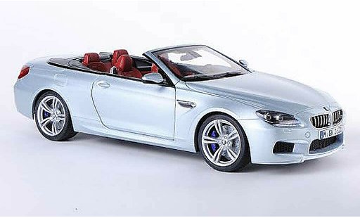 Bmw M6 Cabriolet 1/18 Paragon F12 gris 2012 coche miniatura