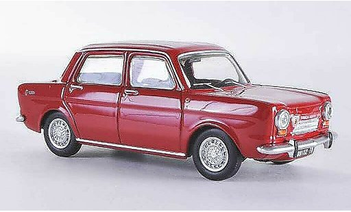 Simca 1150 Abarth 1/43 Best rojo 1963 coche miniatura