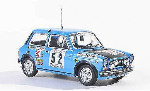 Autobianchi A 112 Abarth rallye 1/43 Best Abarth No.52 Tour de Corse 1977 Pagani/Carlotti coche miniatura