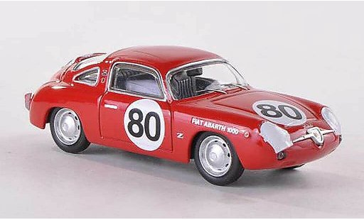 Fiat 750 Abarth 1/43 Best Zagato No.80 Sebring 1961 coche miniatura