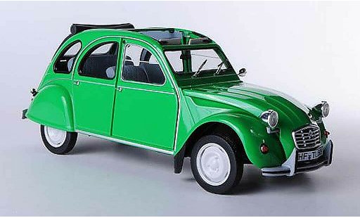 Citroen 2CV V6 1/18 Norev Club verde 1987 coche miniatura