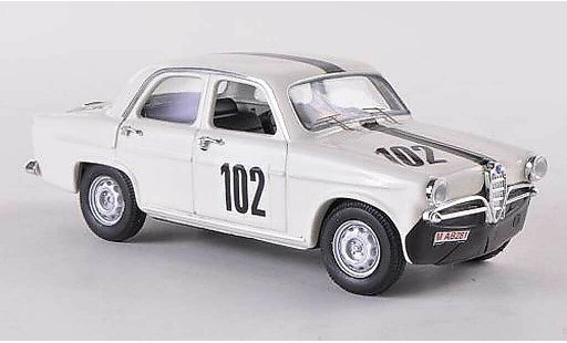 Alfa Romeo Giulietta berlina ti 1/43 Rio No.102 Rader/Bergman Nurburgring 1963 coche miniatura