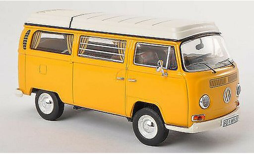 Volkswagen T2 A 1/43 Premium ClassiXXs Camping (neues techo plegable) amarillo coche miniatura