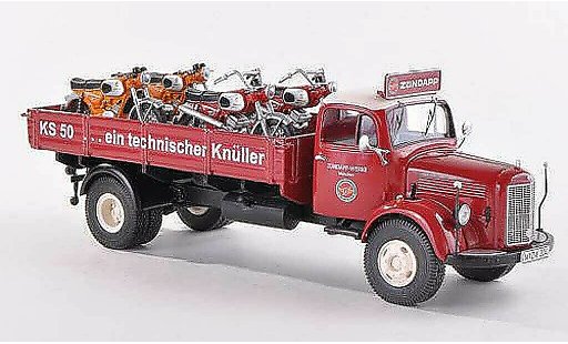Mercedes L3500 Base 1/43 Premium ClassiXXs Platform/ 4 Zundapp KS Zundapp coche miniatura
