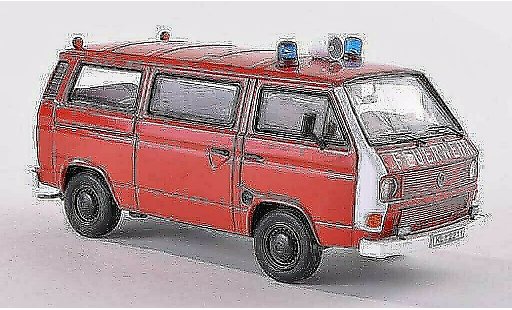 Volkswagen T3 Base 1/43 Premium ClassiXXs bus pompiers coche miniatura