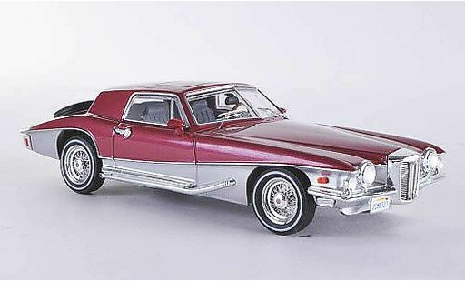 Stutz Blackhawk Coupe 1/43 Premium X rojo/gris Sondermodell limitada Auflage 750 pieza 1971 coche miniatura