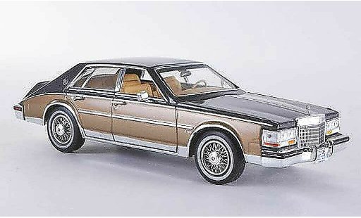 Cadillac Seville Elegante 1/43 Premium X 1980 MKII gris/gold Sondermodell limitada Auflage 750 pieza coche miniatura