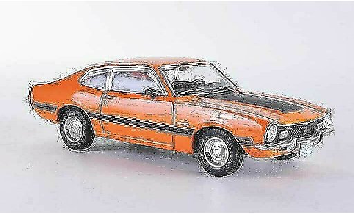 Ford Maverick GT 1/43 Premium X naranja/matenegro Sondermodell limitada Auflage 500 pieza 1974 coche miniatura
