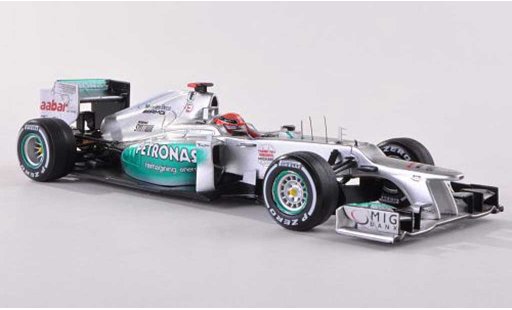 Mercedes F1 2012 1/43 Spark AMG W03 No.7 Petronas M.Schumacher GP Brasilien coche miniatura