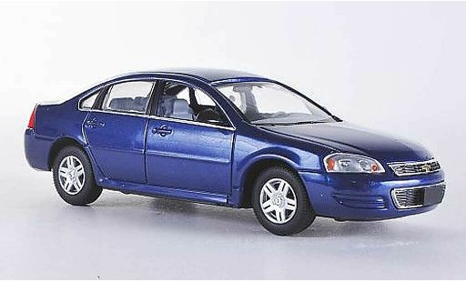 Chevrolet Impala Sedan 1/43 American Heritage Models 2011 azul coche miniatura