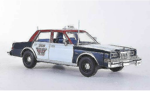 Dodge Diplomat Taxi 1/43 American Heritage Models American United - Chicago 1985 coche miniatura