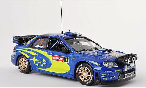 Subaru Impreza WRC 1/43 Vitesse 07 No.7 Rally Wales 2007 P.Solberg/P.Mills coche miniatura