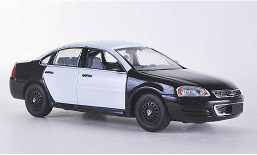 Chevrolet Impala police 1/43 First Response 2011 negro/blanco con Polic&iacute;a-Zubehor coche miniatura