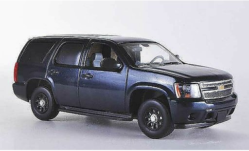 Chevrolet Tahoe police 1/43 First Response azul con Polic&iacute;a-Zubehor 2011 coche miniatura