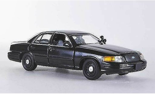 Ford Crown Police Interceptor 1/43 First Response Victoria negro con Polic&iacute;a-Zubehor coche miniatura