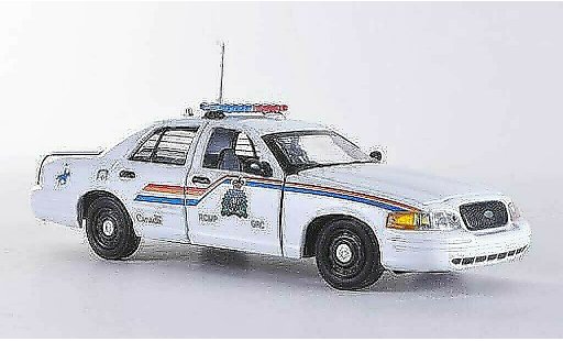 Ford Crown Police Interceptor 1/43 First Response Victoria RCMP - Royal Canadian Mounted blanco Polic&iacute;a (CAN) coche miniatura