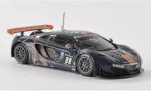 McLaren MP4-12C GT3 1/43 TrueScale Miniatures No.88 Von Ryan Racing 24h Spa 2012 R.Barff/C.Goodwin/A.Parente/R.Wills coche miniatura