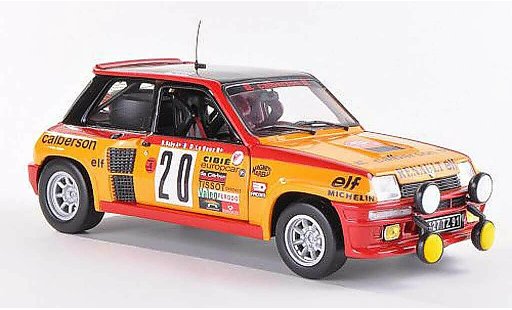 Renault 5 Turbo 1/18 Universal Hobbies No.20 Calberson Rally Monte Carlo 1981 coche miniatura