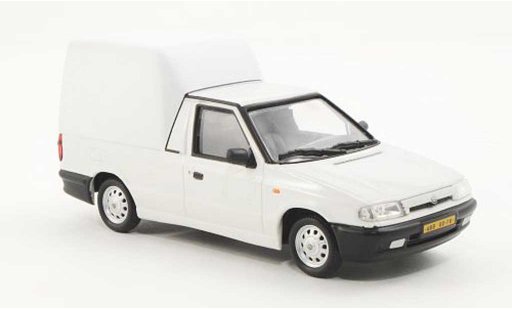Skoda Felicia Pick-Up 1/43 Abrex blanco/blanco 1996 coche miniatura