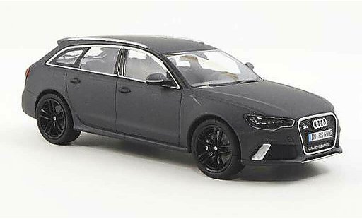 Audi RS6 avant 1/43 Minichamps (tipo C7) gris 2012 coche miniatura