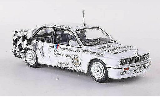 Bmw M3 coupe 1/43 IXO E30 Nurburgring Taxi 1990 M.Martini coche miniatura