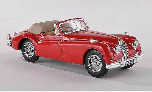 Jaguar XK 140 1/43 IXO Convertible rojo 1956 coche miniatura