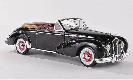 Hotchkiss Antheor Base 1/43 IXO negro RHD 1953 coche miniatura