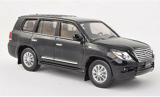 Lexus LX 570 1/43 IXO negro 2010 coche miniatura