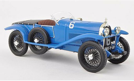 Lorraine Dietrich B3-6 Base 1/43 IXO No.6 24h Le Mans 1925 R.Bloch/L.Saint Paul coche miniatura