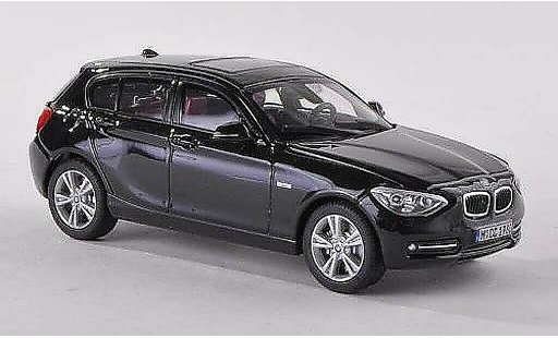 Bmw 118 F20 1/18 Paragon i negro coche miniatura