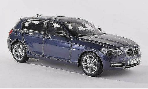 Bmw 116 F20 1/43 Paragon i negro-azul coche miniatura