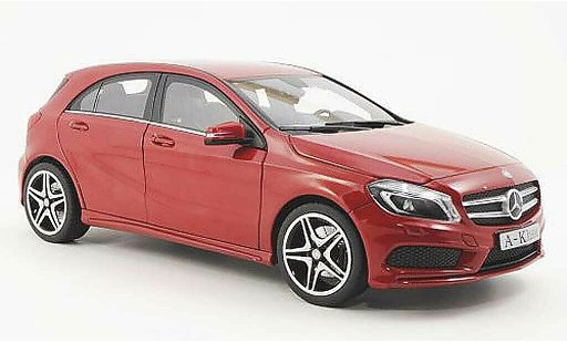 Mercedes Classe A Base 1/18 Norev (W176) rojo 2012 coche miniatura