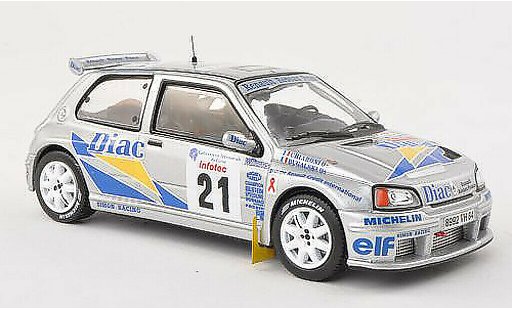 Renault Clio Maxi 1/43 IXO No.21 Diac Tour de Corse 1995 P.Bugalski/J.P.Chiaroni coche miniatura