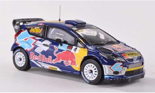 Ford Fiesta WRC 1/43 IXO No.4 Red Bull Bologna Motor Show 2011 A.Dovizioso coche miniatura
