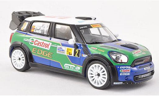 Mini Countryman JCW 1/43 IXO No.2 Rally Monza 2011 D.Sordo/C.Del Barrio coche miniatura