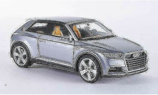 Audi Crosslane concept 1/43 Look Smart Auto Salon Paris 2012 coche miniatura
