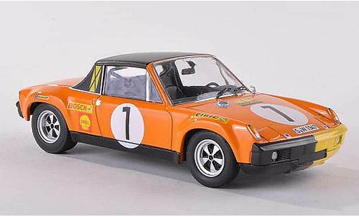 Porsche 914/6 Base 1/43 Schuco /6 No.1 Marathon de la route 1970 coche miniatura