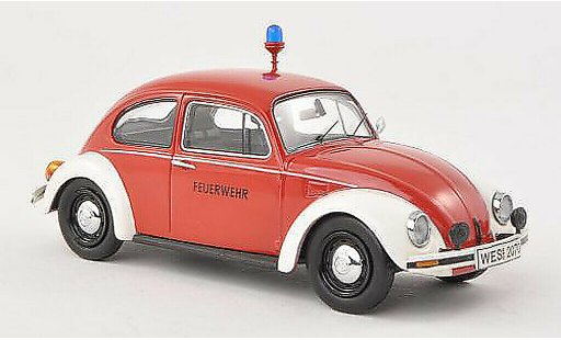 Volkswagen Kafer Base 1/43 Schuco 1200 pompiers coche miniatura