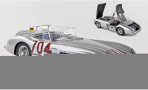 Mercedes 300 Base 1/43 CMC No.704 Mille Miglia 1955 H.Herrmann/H.Eger coche miniatura