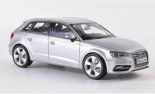 Audi A3 sportback 1/43 Schuco gris 2012 coche miniatura