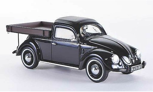 Volkswagen Kafer Base 1/43 Schuco Beutler-plataforma negro coche miniatura