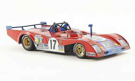 Ferrari 312 P 1/43 Ferrari Racing Collection 24h Le Mans C.Reutemann / T.Schenken 1973 coche miniatura